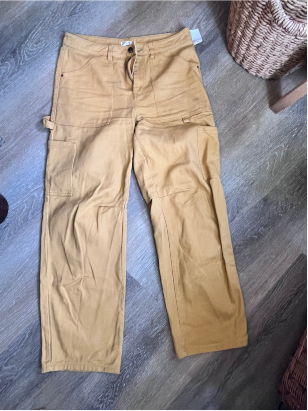Women's Billabong Straight Leg Pants Size 28 Brown